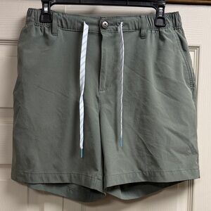 Men's Chubbies Regular Fit 6” Green Casual Shorts large